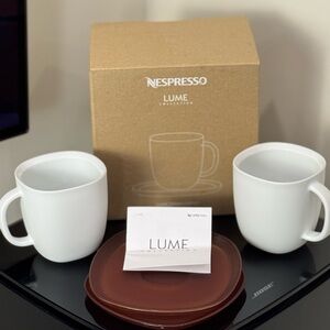 Nespresso Lume Collection Gift Set | White | With Original Box